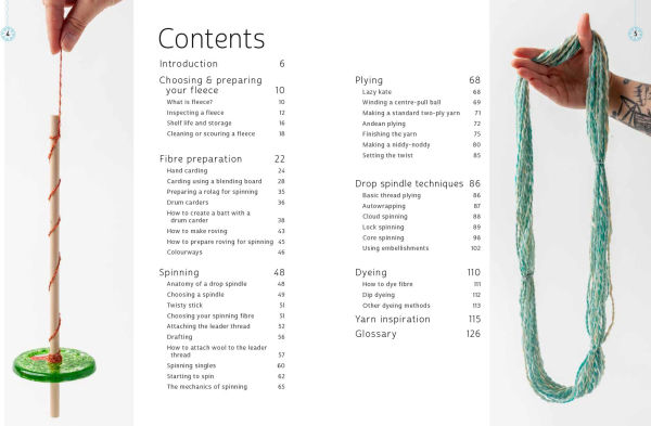 Yarn Spinning with a Modern Twist: How to create your own gorgeous yarns using a drop spindle