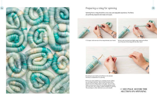 Yarn Spinning with a Modern Twist: How to create your own gorgeous yarns using a drop spindle