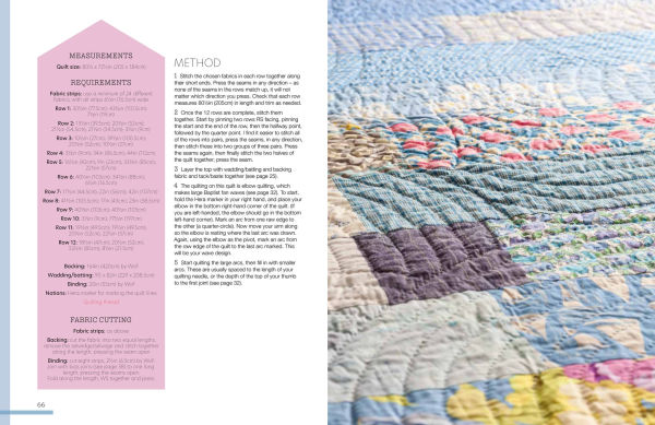 Big Stitch Quilting: A practical guide to sewing and hand quilting 20 stunning projects