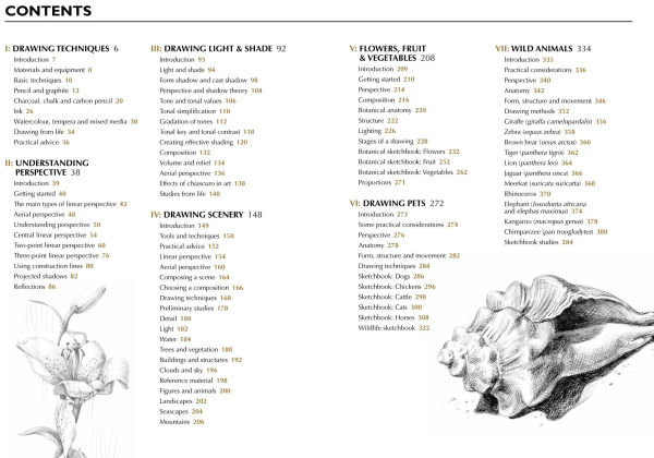 Drawing- A Complete Guide: Nature