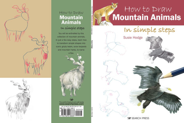 How to Draw Mountain Animals in simple steps