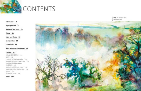 The Innovative Artist: Capturing Light: Creating radiant landscapes in watercolour