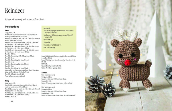 Amigurumi Christmas: 20 super-cute kawaii crochet projects for the festive season