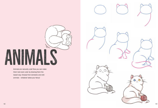 How to Draw Cute Kawaii in Simple Steps