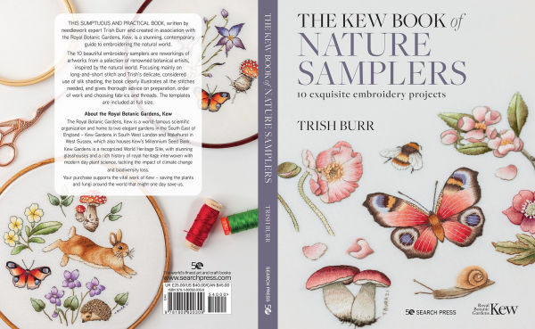 Kew Book of Nature Samplers, The: 10 embroidery projects with reusable iron-on transfers
