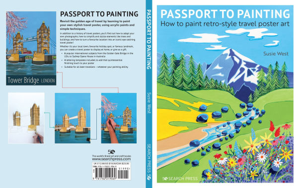 Passport to Painting: How to paint retro-style travel poster art