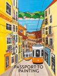 Alternative view 4 of Passport to Painting: How to paint retro-style travel poster art