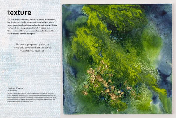 Barnes and Noble Painting Abstract Nature on Canvas: A guide to