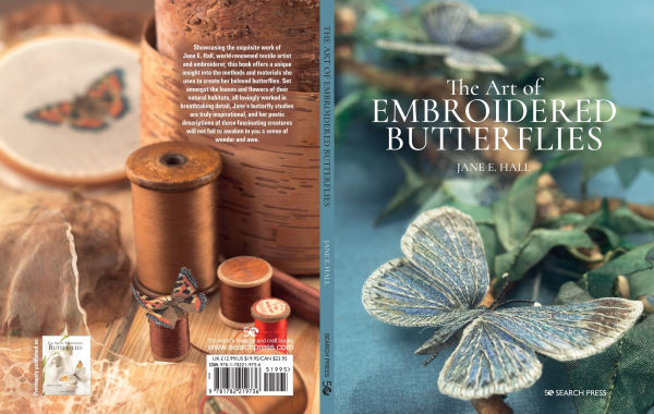 The Art of Embroidered Butterflies