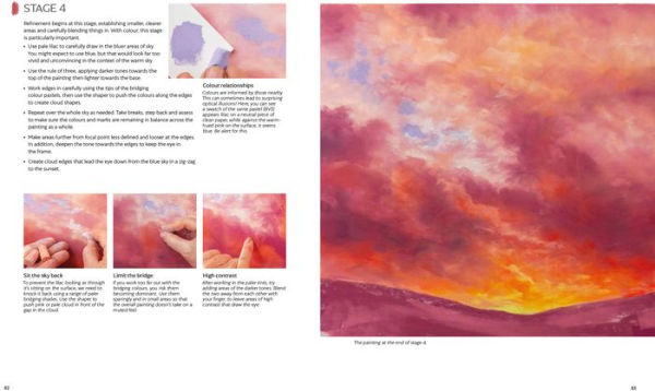 Painting Skies in Pastel: Creating dramatic clouds and atmospheric skyscapes