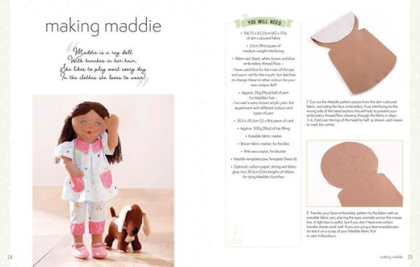 Sew Maddie: The adorable rag doll who loves fun and fashion!