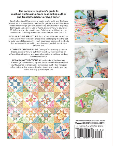 The Easy Guide Machine Quiltmaking: Your complete patchwork and quilting primer with over 30 block designs