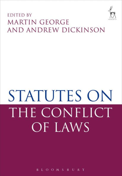 Statutes on the Conflict of Laws