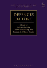 Title: Defences in Tort, Author: Andrew Dyson