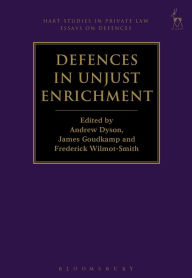 Title: Defences in Unjust Enrichment, Author: Andrew Dyson