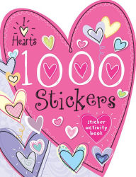 Title: 1000 Stickers I Love Hearts, Author: Make Believe Ideas
