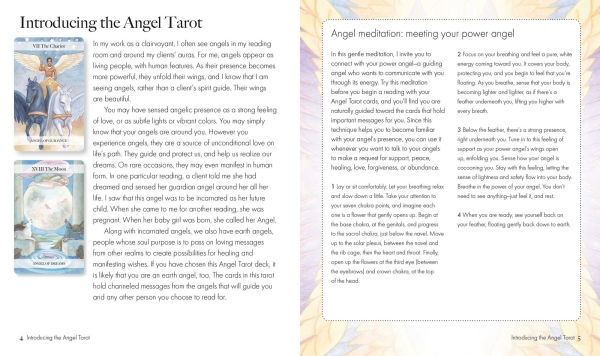 The Angel Tarot: Includes a full deck of 78 specially commissioned tarot cards and a 64-page illustrated book