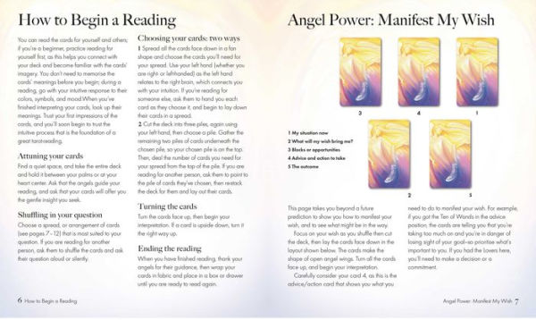 The Angel Tarot: Includes a full deck 78 specially commissioned tarot cards and a illustrated book by Jayne Wallace, Other Format | Barnes & Noble®