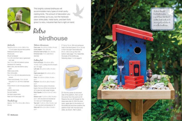 Handmade Bird, Bee, and Bat Houses: 25 beautiful homes, feeders, and more to attract wildlife into your garden