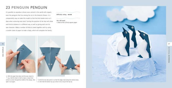 Origami Ocean Friends: 35 water-based favorites to fold in an instant: includes 50 pieces of origami paper