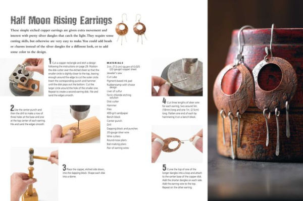 Metalwork Jewelry: 35 step-by-step projects inspired by steampunk