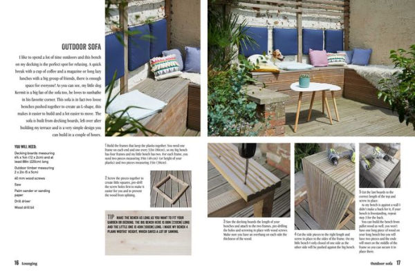 Pallet Wood Projects for Outdoor Spaces: 35 contemporary projects for garden furniture & accessories