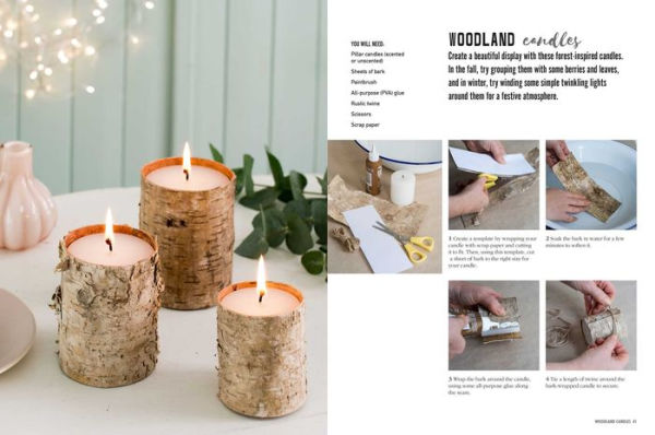 Handmade Candles and Smudge Sticks: 35 inspiring step-by-step projects