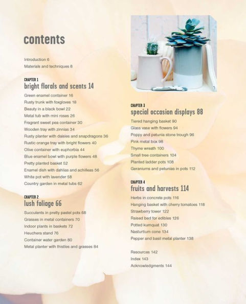 Small Summer Gardens: 35 bright and beautiful projects to bring color and scent to your garden