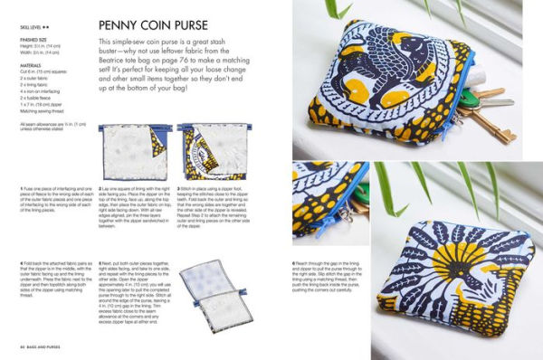 Sewing with African Wax Print Fabric: 25 vibrant projects for handmade clothes and accessories