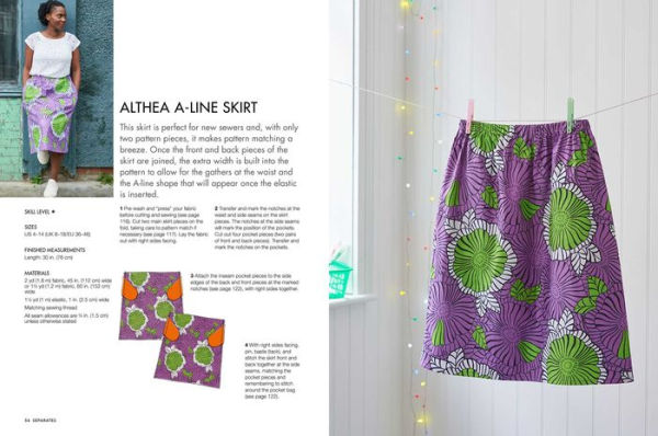 Sewing with African Wax Print Fabric: 25 vibrant projects for handmade clothes and accessories