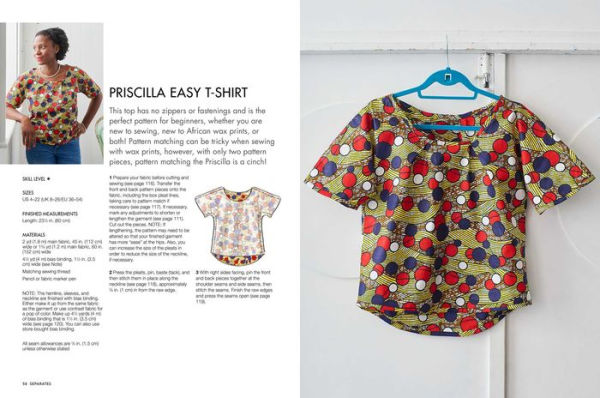 Sewing with African Wax Print Fabric: 25 vibrant projects for handmade clothes and accessories