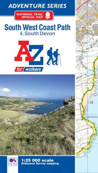 South West Coast Path South Devon A-Z Adventure Atlas