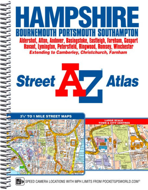 Hampshire A-Z Street Atlas by Geographers' A-Z Map Co Ltd, Other Format ...