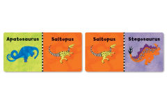 Alternative view 4 of Dancing Dinos Dominoes