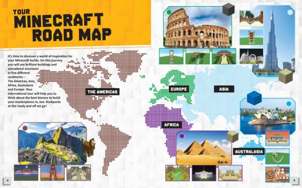 Master Builder: Minecraft World Tour (Independent & Unofficial): A Step-By-Step Guide to Creating Masterpieces Inspired by Buildings from Around the World!