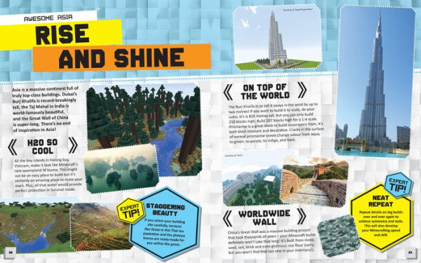 Master Builder: Minecraft World Tour (Independent & Unofficial): A Step-By-Step Guide to Creating Masterpieces Inspired by Buildings from Around the World!