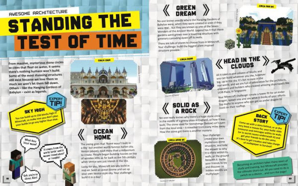 Master Builder: Minecraft Time Machine (Independent & Unofficial): A Step-By-Step Guide to Creating Masterpieces Inspired by Buildings and Inventions Through Time!