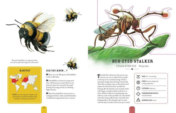 Paperscapes: The Incredible World of Bugs: Turn This Book Into a Creepy-Crawly Work of Art