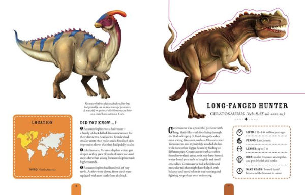 Paperscapes: The Fearsome World of Dinosaurs: Turn This Book Into a Prehistoric Work of Art