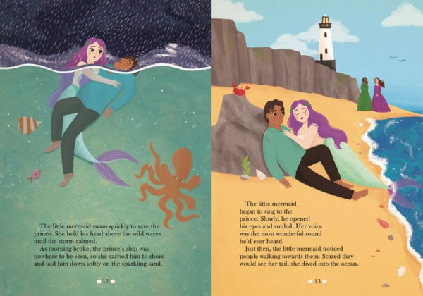 Paperscapes: The Little Mermaid and Other Fairytales: A picturesque retelling with press-out characters