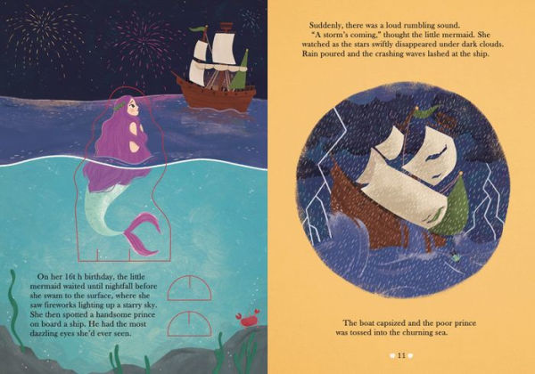 Paperscapes: The Little Mermaid and Other Fairytales: A picturesque retelling with press-out characters