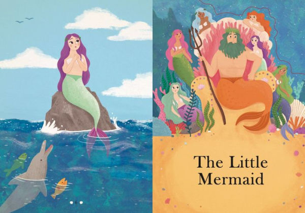 Paperscapes: The Little Mermaid and Other Fairytales: A picturesque retelling with press-out characters