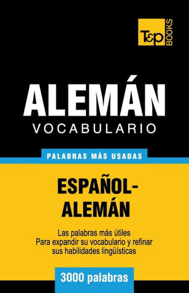 Vocabulario espaï¿½ol-alemï¿½n - 3000 palabras mï¿½s usadas