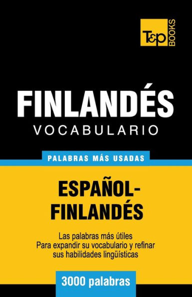 Vocabulario espaï¿½ol-finlandï¿½s - 3000 palabras mï¿½s usadas