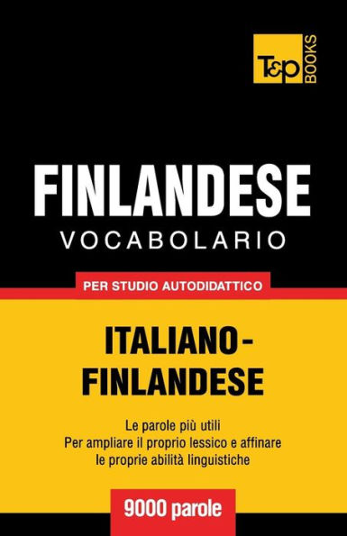 Vocabolario Italiano-Finlandese per studio autodidattico