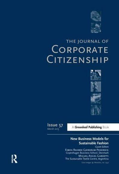 New Business Models for Sustainable Fashion: A Special Theme Issue of The Journal Corporate Citizenship (Issue 57)