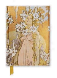 Title: Mucha: The Flowers, Lily (Foiled Journal), Author: Flame Tree Studio