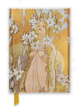 Mucha: The Flowers, Lily (Foiled Journal)