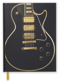 Title: Gibson Les Paul Black Guitar (Blank Sketch Book), Author: Flame Tree Studio