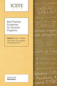 Title: Best Practice Guidelines for Doctoral Programs, Author: Ian J. Shaw